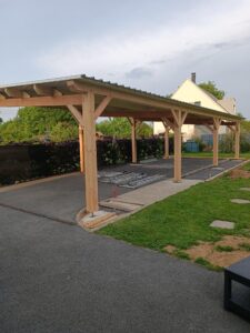 carport mono pente